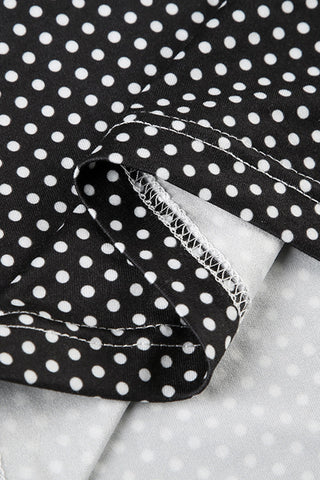 Spaghetti Strap Polka Dot Short Set