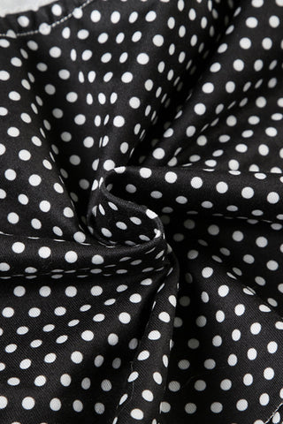 Spaghetti Strap Polka Dot Short Set