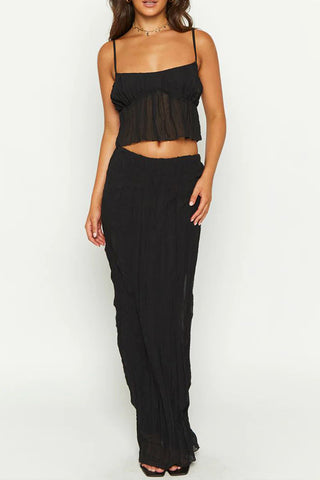 Textured Knit Two Piece Set