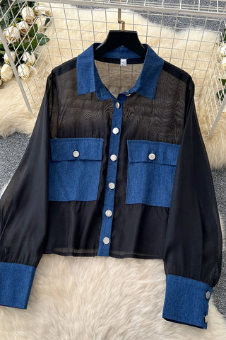 Two-Piece Pant Set with Shirt