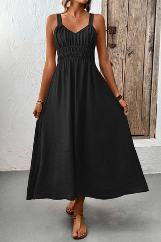 Sleeveless Maxi Casual Dress