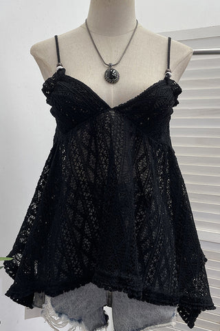 Lace Flowing Camisole Top