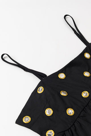 Polka Dot Spaghetti Strap Set