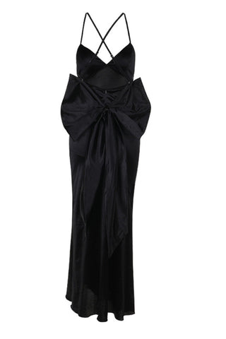 Elegant Spaghetti Strap Evening Dress