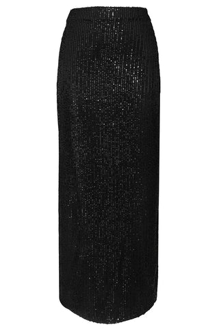 High Waist Long Slip Skirt