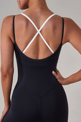 Sleek Strappy Jumpsuit