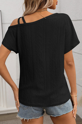 Asymmetrical Knit Tee