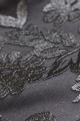 Floral Lace Midi Skirt