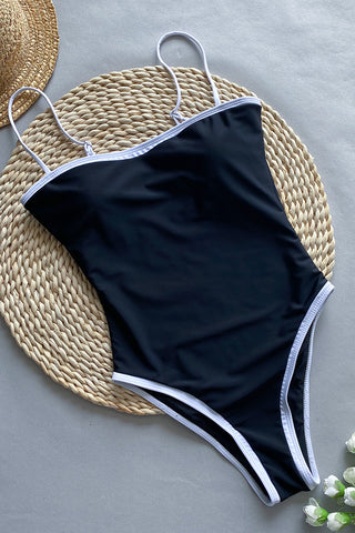 Strappy One-Piece Swimsuit
