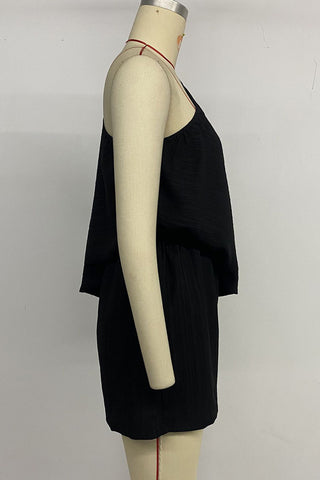 One-Shoulder Casual Romper