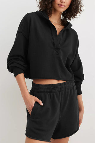 Casual Zip-Up Hoodie