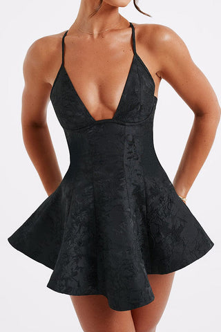 Halter Neck Floral Sundress