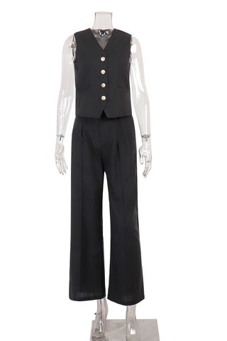 Tailored Vest and Pants Set