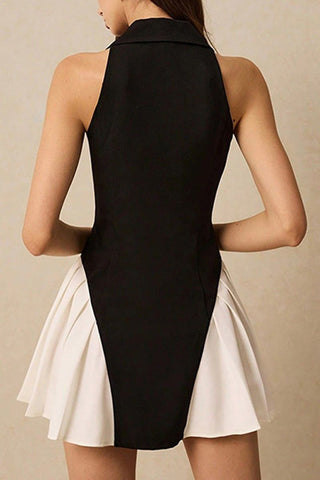 Chic Button-Front Casual Dress