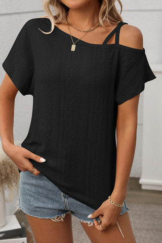 Asymmetrical Knit Tee