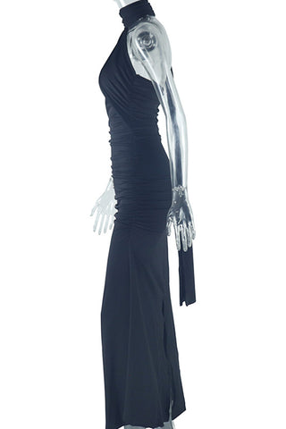 Elegant Ruched Evening Gown