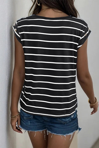 Striped Casual T-Shirt