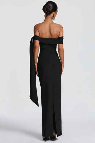 Elegant Off-Shoulder Evening Dress