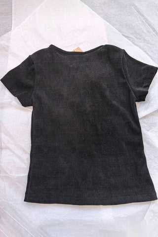 Short Sleeve Frog Button Top