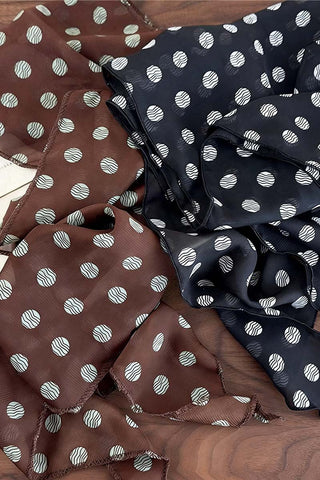 Polka Dot Hair Scarf
