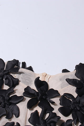 Floral Appliqué Sleeveless Tank