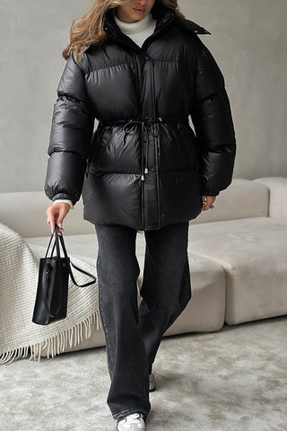 Belted Puffer Jacket