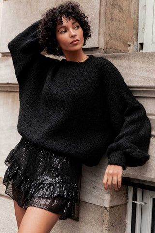 Chic Layered Mini Skirt with Ruffles