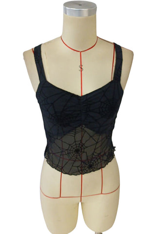 Spider Web Patterned Camisole