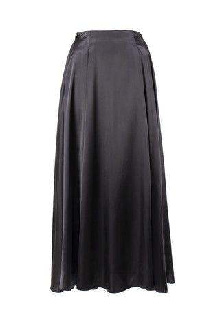 Elegant A-Line Midi Skirt