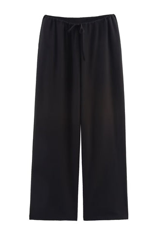 Asymmetrical Draped Top and Pants Set