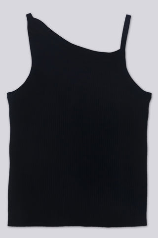 Square Neck Knit Tank Top