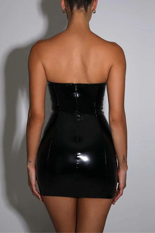 Strapless Night Out Mini Dress