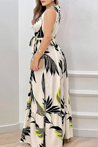 Bold Print Maxi Dress