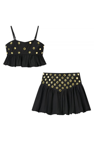 Polka Dot Spaghetti Strap Set