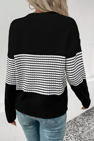 Striped Crewneck Sweater