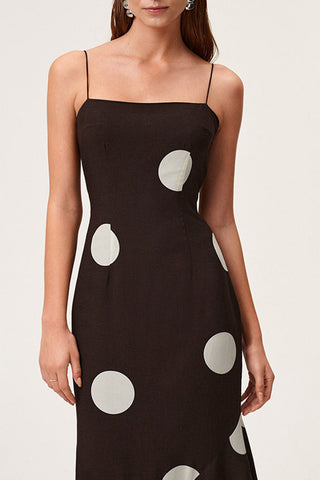 Polka Dot Spaghetti Strap Dress