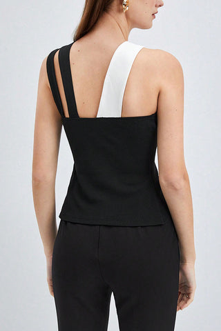 Asymmetrical Hem Tank Top