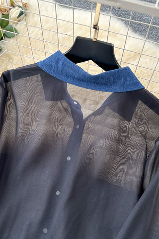 Two-Piece Pant Set with Shirt