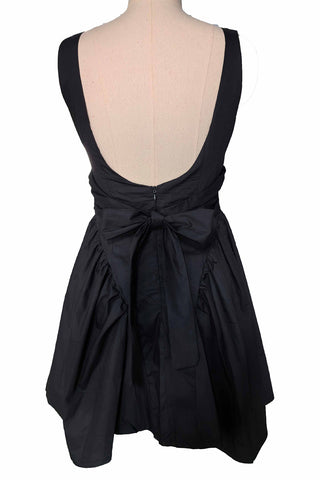 Square-Neck Flared Casual Dress