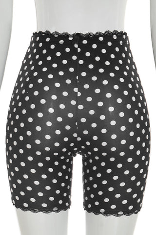 Polka Dot Casual Shorts