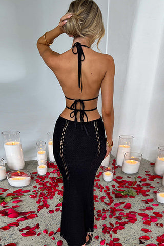 Strappy Cut-Out Maxi Dress