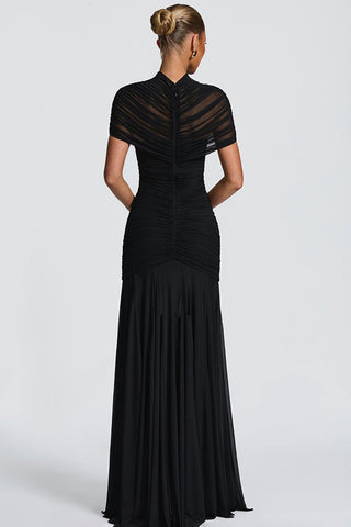 Elegant Cutout Evening Dress