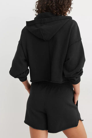 Casual Zip-Up Hoodie