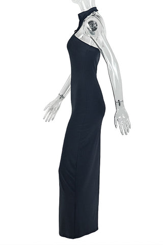 Halter Neck Evening Gown