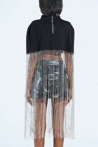 Fringe Hem Poncho