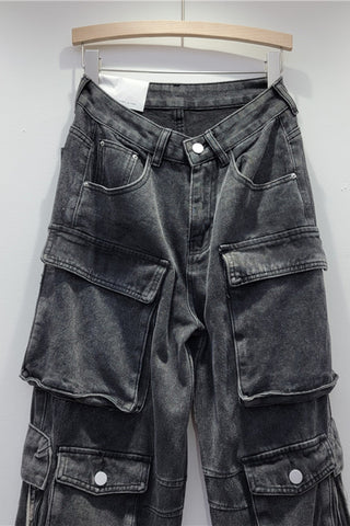 Multi-Pocket Casual Pants