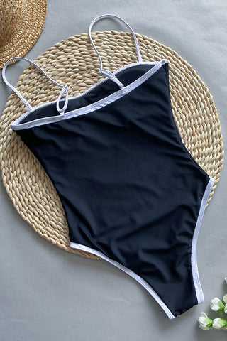Strappy One-Piece Swimsuit
