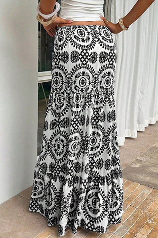 Breezy Floral Maxi Skirt
