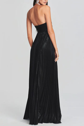 Elegant Strapless Evening Gown