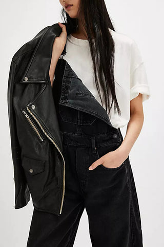 Utility-Inspired Wide-Leg Jumpsuit